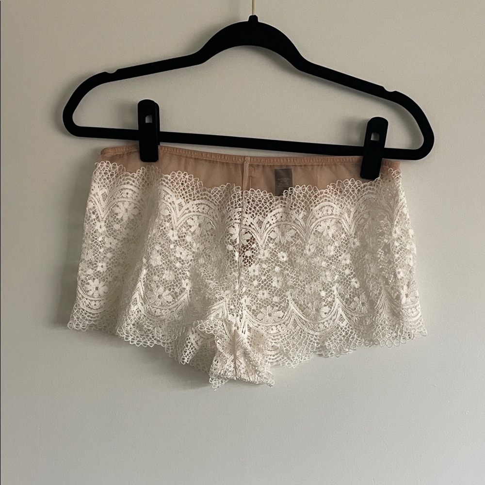 Victoria's Secret Cream Lace Panties